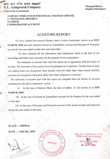 Audited Statement 2009-2010