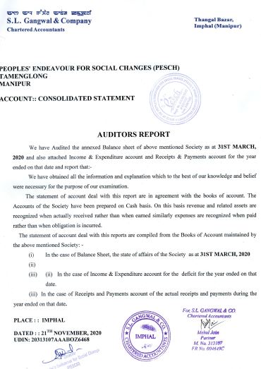 Audited Statement 2019-2020